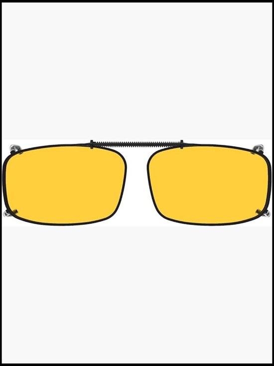 Metal Clip On Polarized Sunglasses UV Protection Scratch Resistant